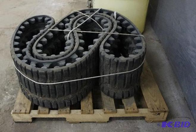 Pair of Skid Loader Tracks Size and Applicati...