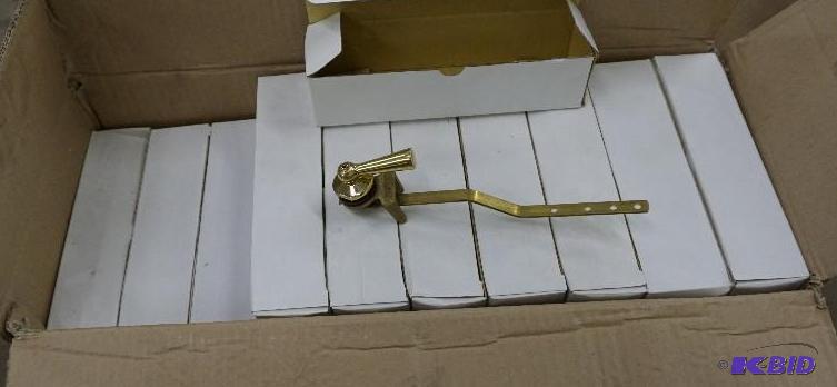 1 Lot of Gold Toilet Flushing Handles Brand N...