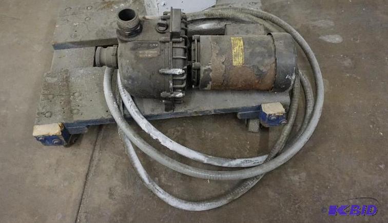 Electric Utility Pump With Electrical Breaker...