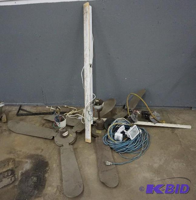1 Lot of Assorted Light Fixtures and Ceiling ...