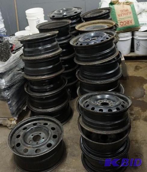 1 Lot of Car and Truck Rims In Good Condition...