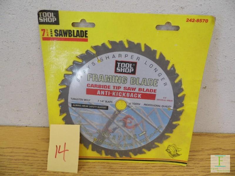 New Saw Blade