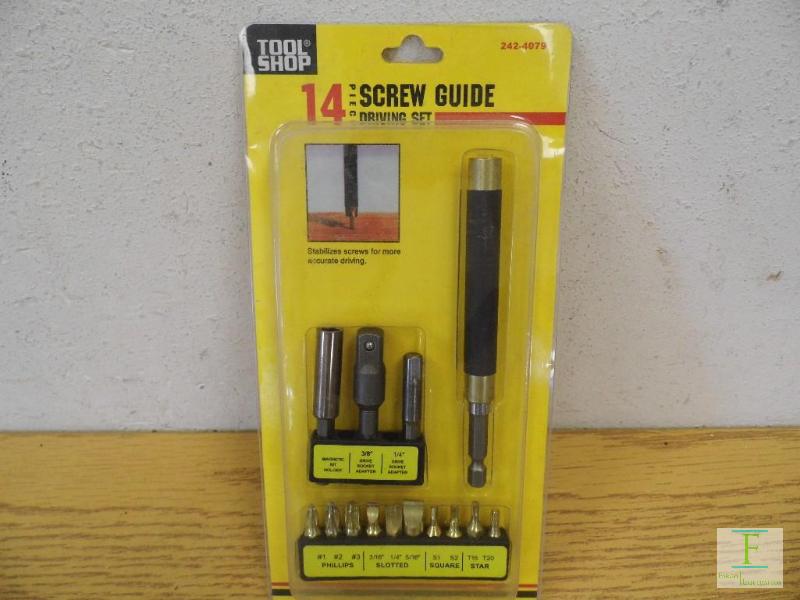 14 Piece Screw Guide Driving Set