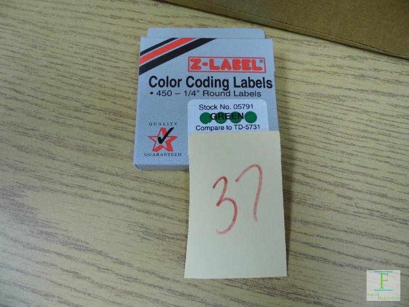 Color Coding Lables