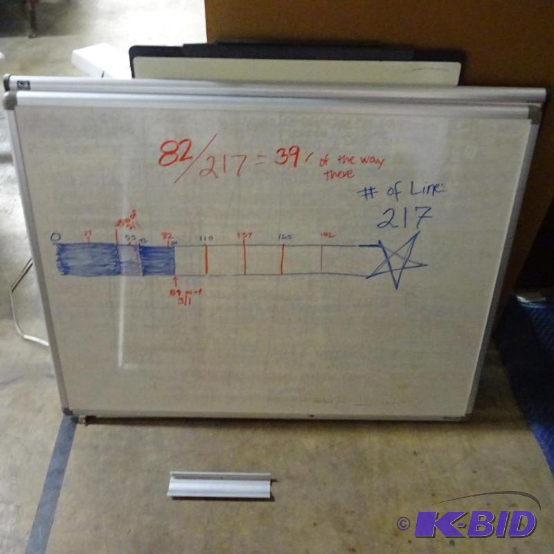48 X 36 White Board...
