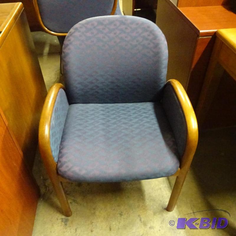 2 Matching Wood Framed Side Chairs...