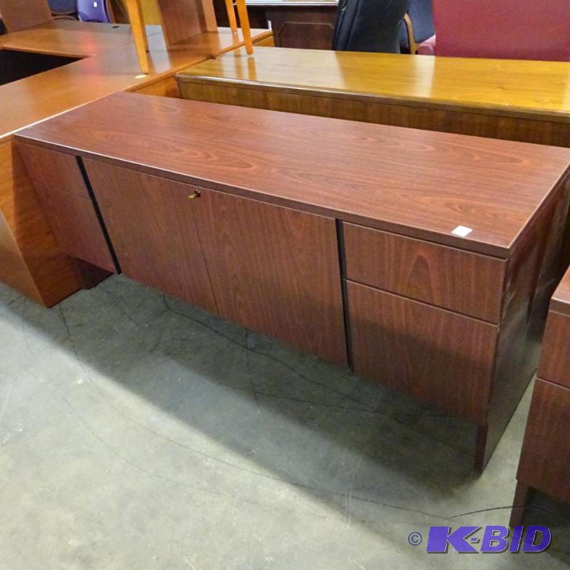 Laminate Office Credenza 4 Drawer and 2 Doors...