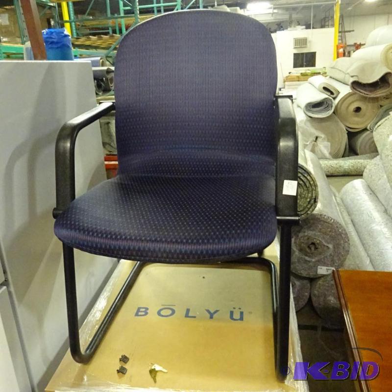 2 Metal Framed Side Chairs...