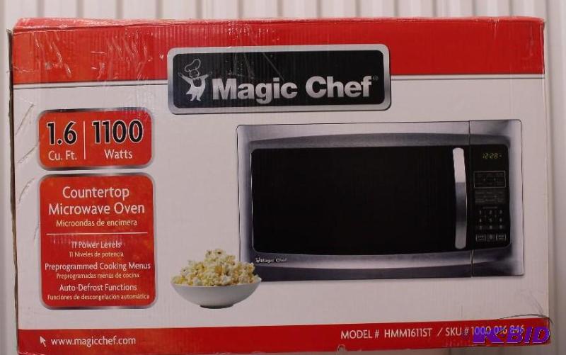 Magic Chef Microwave, Tested works, Customer Return