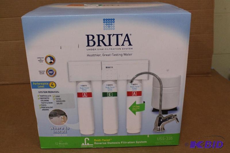 Brita Under Sink Water Filtration System Customer Return