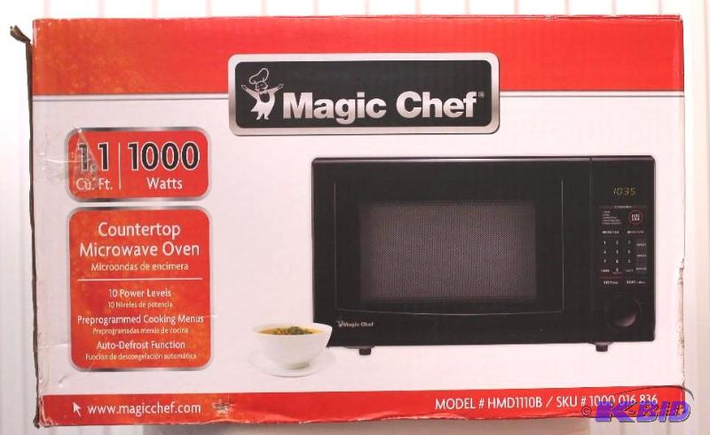 Magic Chef Microwave, tested, Customer Return