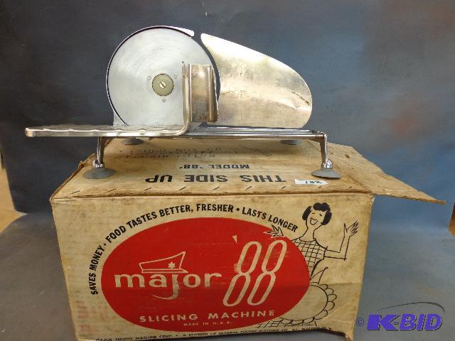 lot 123 image: Major 88 Slicing Machine   Model&nbsp88  wor...
