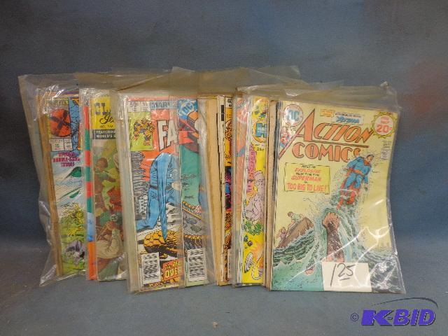 lot 148 image: Various Comic Books   Superman  Captain Ameri...