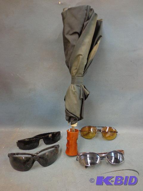 lot 152 image: Umbrella and Sunglasses...