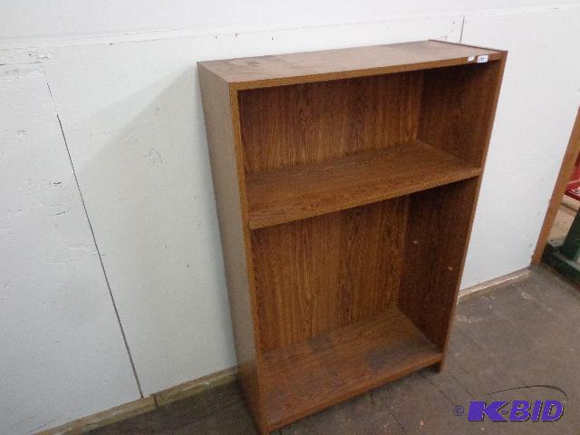 lot 171 image: Wood Book Shelf   30 x 12 x 48  1 shelf ...