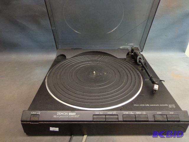 lot 77 image: Dennon Quart Micro Processor Controlled Recor...