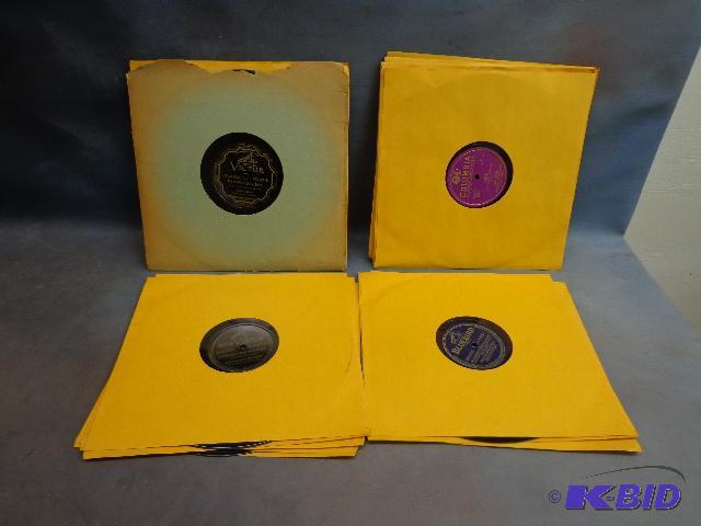 lot 79 image: Box of Assorted 33 13 Records   Eddie Cantor...
