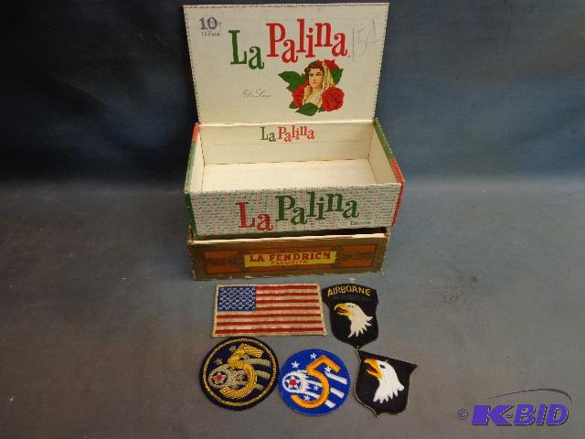 lot 83 image: LaPalina Cigar Box , LaFendrich Cigar Box,&nb...