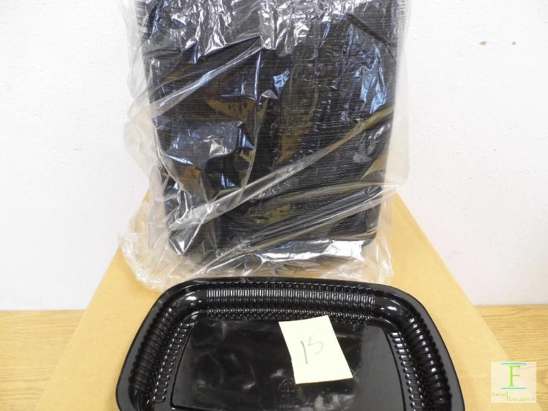 Case of Black Platters - New