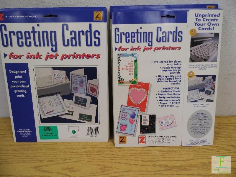 12 Packs of Greeting Cards