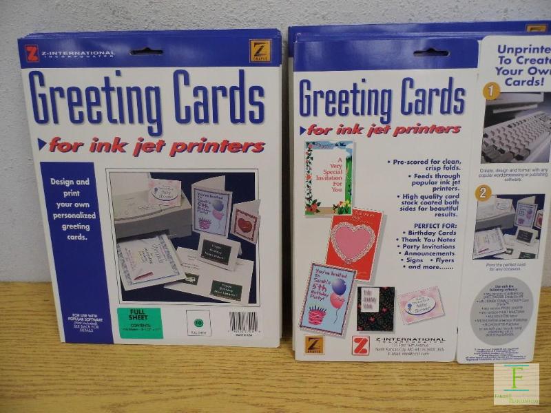 12 Packs of Greeting Cards