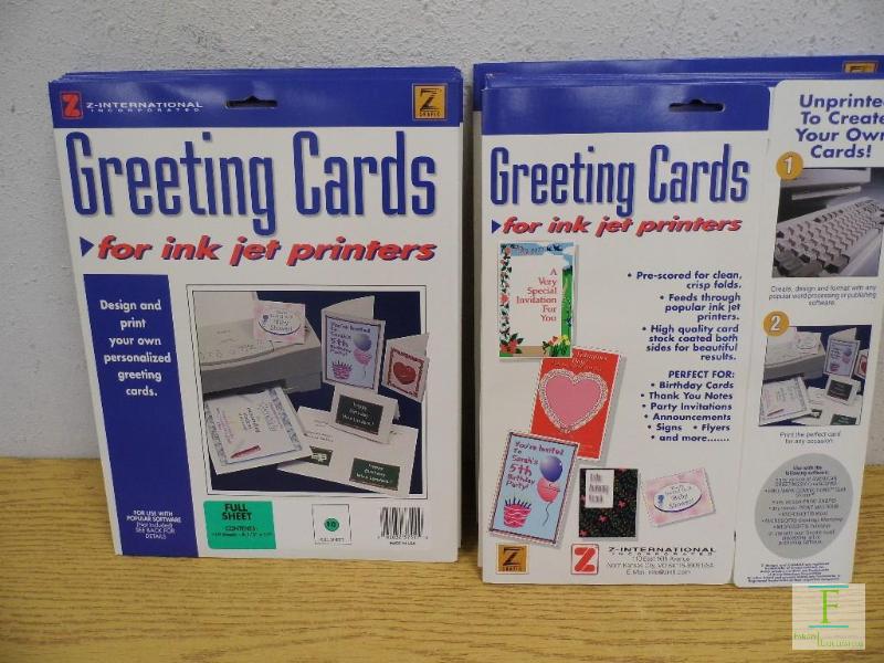 12 Packs of Greeting Cards