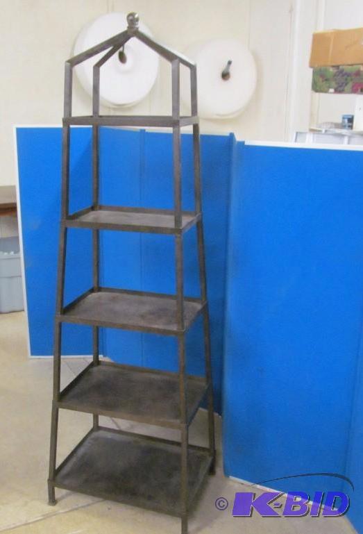 Metal shelf