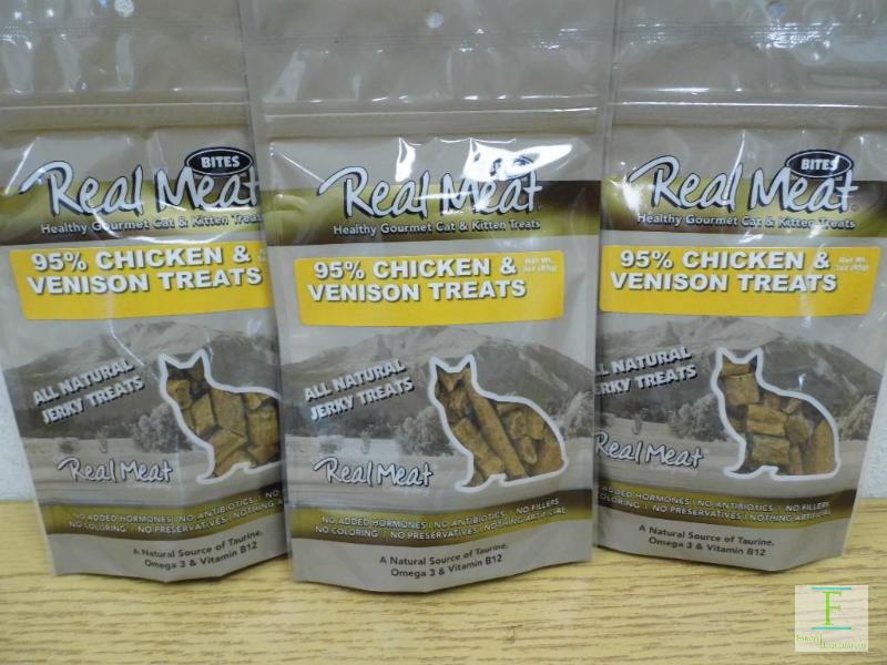 Real Meat Cat Treats - Chicken & Venison