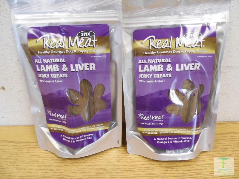 Real Meat Dog Treats - Lamb & Liver