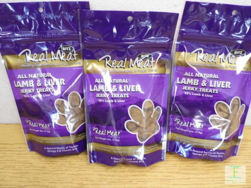 Real Meat Dog Treats - Lamb & Liver