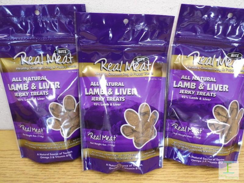 Real Meat Dog Treats - Lamb & Liver