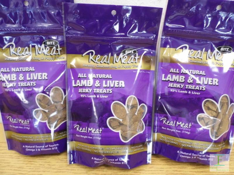 Real Meat Dog Treats - Lamb & Liver