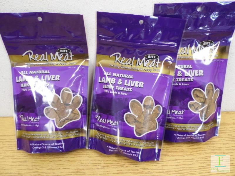 Real Meat Dog Treats - Lamb & Liver