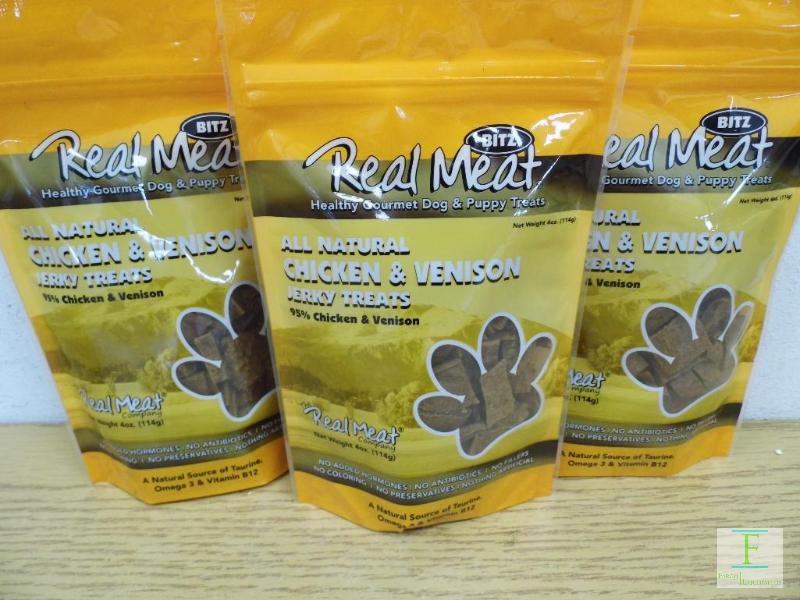 Real Meat Dog Treats - Chicken & Venison