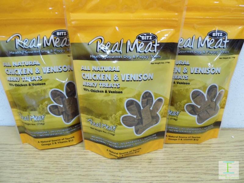 Real Meat Dog Treats - Chicken & Venison