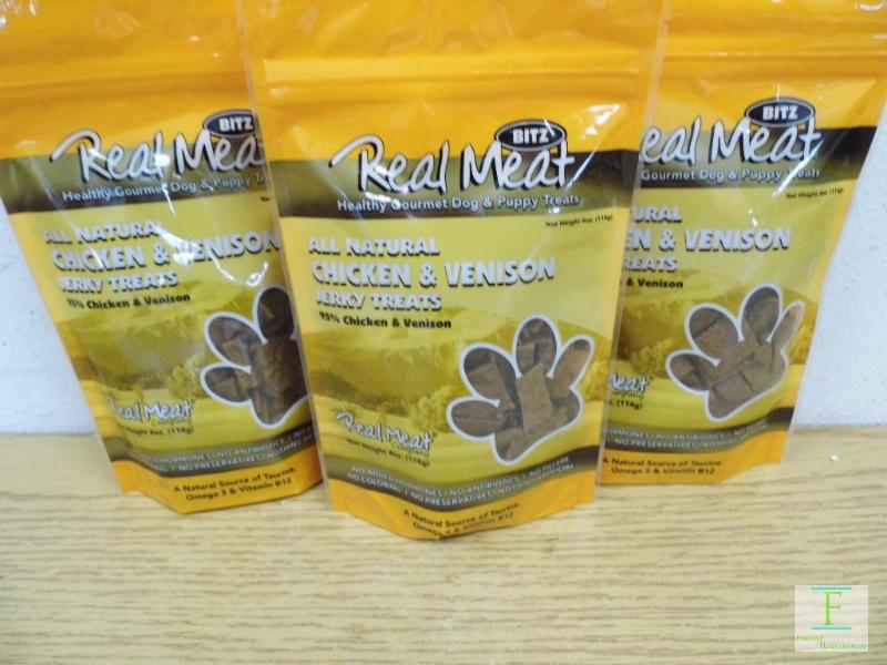 Real Meat Dog Treats - Chicken & Venison