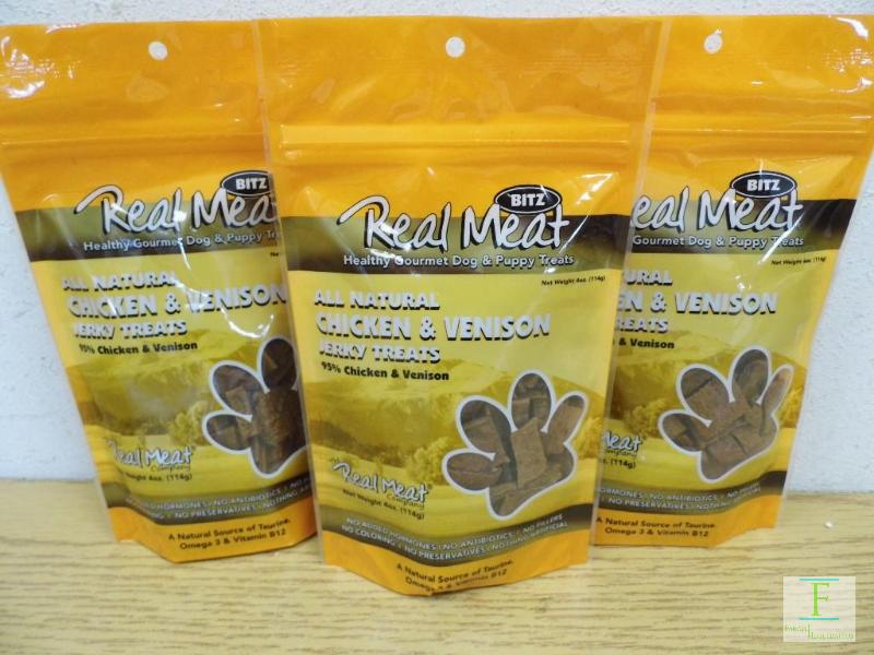 Real Meat Dog Treats - Chicken & Venison