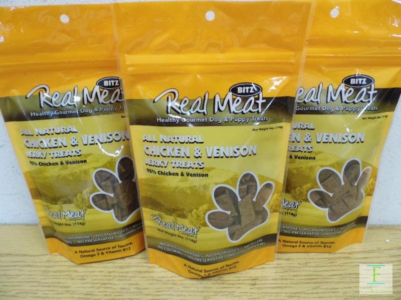 Real Meat Dog Treats - Chicken & Venison