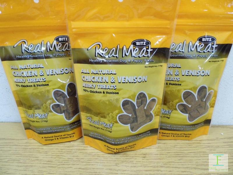 Real Meat Dog Treats - Chicken & Venison