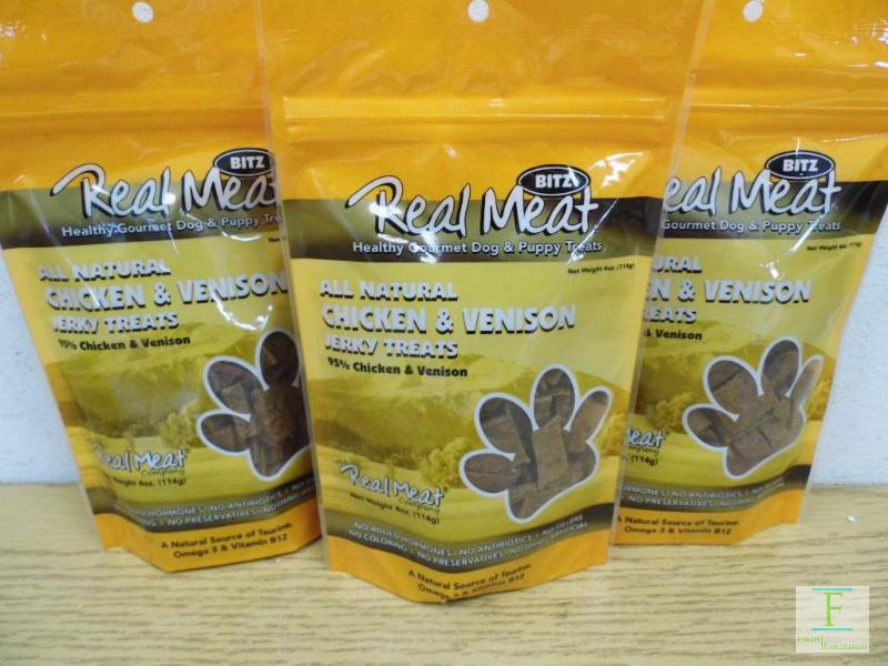 Real Meat Dog Treats - Chicken & Venison