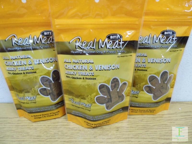 Real Meat Dog Treats - Chicken & Venison