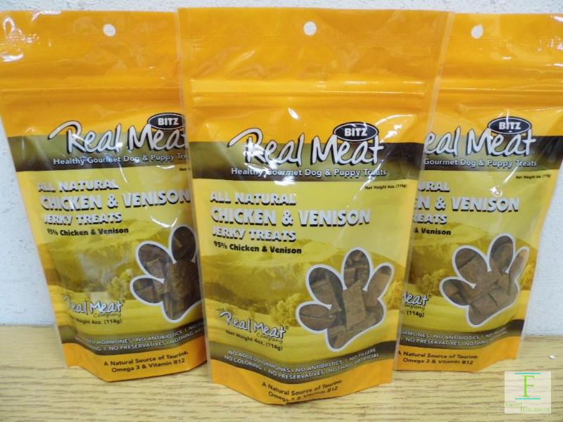 Real Meat Dog Treats - Chicken & Venison
