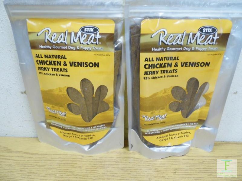 Real Meat Dog Treats - Chicken & Venison