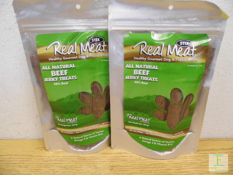 Real Meat Dog Treats - Beef Jerky