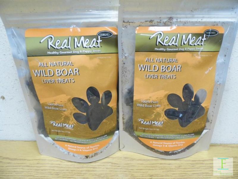 Real Meat Dog Treats - Wild Boar Liver