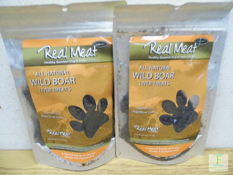Real Meat Dog Treats - Wild Boar Liver
