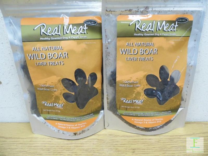 Real Meat Dog Treats - Wild Boar Liver