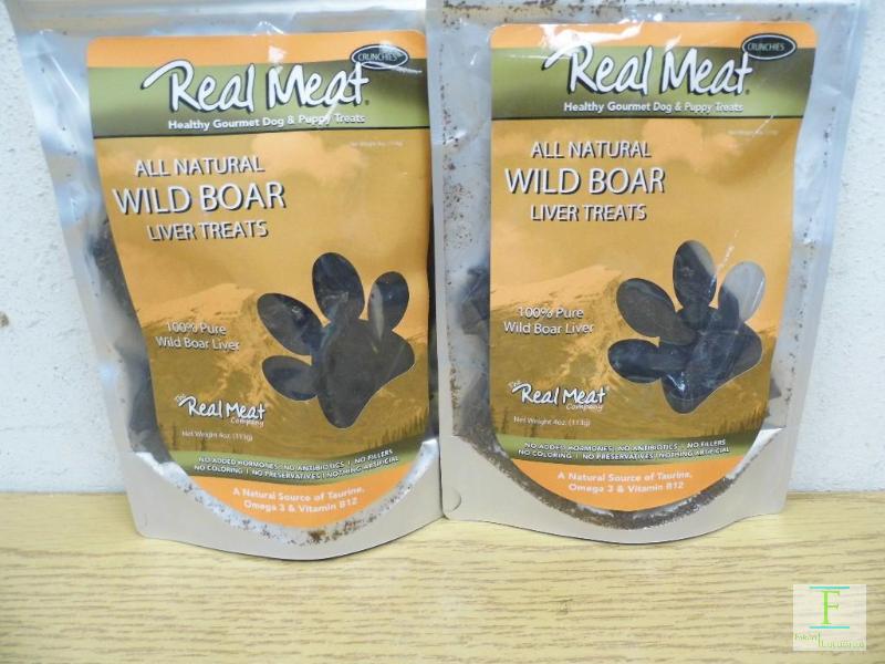 Real Meat Dog Treats - Wild Boar Liver