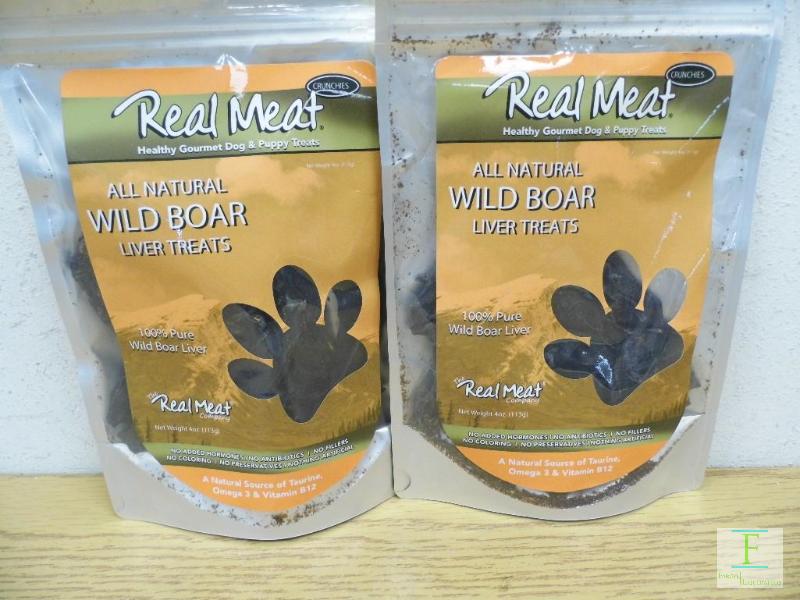 Real Meat Dog Treats - Wild Boar Liver