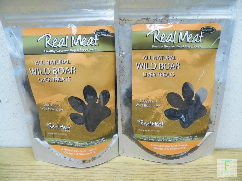 Real Meat Dog Treats - Wild Boar Liver